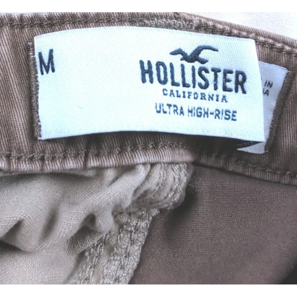 Hollister Ultra High Rise Color Block Shorts Medium Streetwear Maximalist - Picture 2 of 6